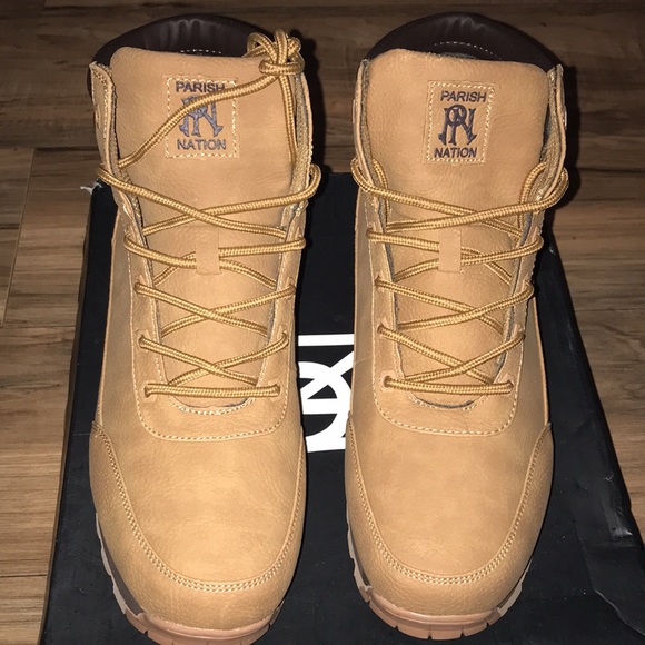 Parish light brown Worth boots size 10.5 NWT - Picture 2 of 8